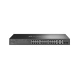 TP-Link Omada SL2428P network switch Managed L2 Fast Ethernet (10/100) Power over Ethernet (PoE) 1U Black