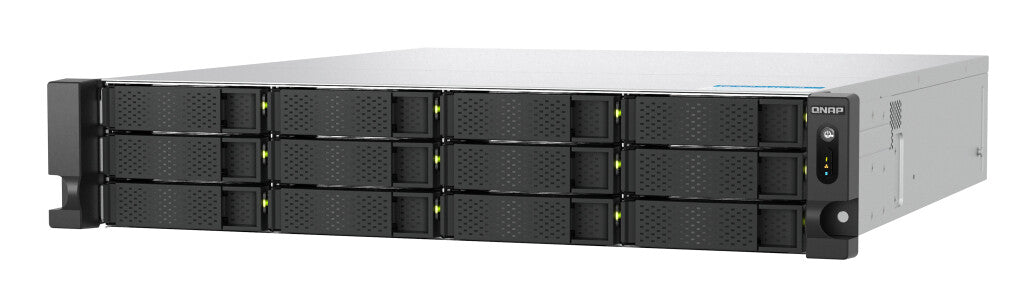 QNAP TS-H1277AXU-RP NAS Rack (2U) AMD Ryzen™ 5 16 GB DDR5 0 TB QuTS hero Black