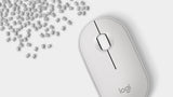 Logitech Pebble 2 M350s mouse Travel Ambidextrous RF Wireless + Bluetooth Optical 4000 DPI
