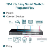 TP-Link 28-Port Gigabit Easy Smart Switch with 24-Port PoE+