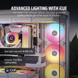 Corsair iCUE LINK LX120-R RGB Computer case Fan 12 cm White 3 pc(s)