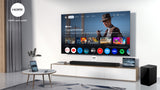 TCL Q75H Q Class 5.1.2 Channel Sound Bar with Dolby Atmos, Ray Danz Technology, and Wireless Subwoofwer
