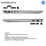 HP ProBook 4 G1i Intel Core Ultra 7 255U Laptop 40.6 cm (16") Touchscreen WUXGA 32 GB DDR5-SDRAM 1 TB SSD Wi-Fi 6E (802.11ax) Windows 11 Pro AI PC Silver
