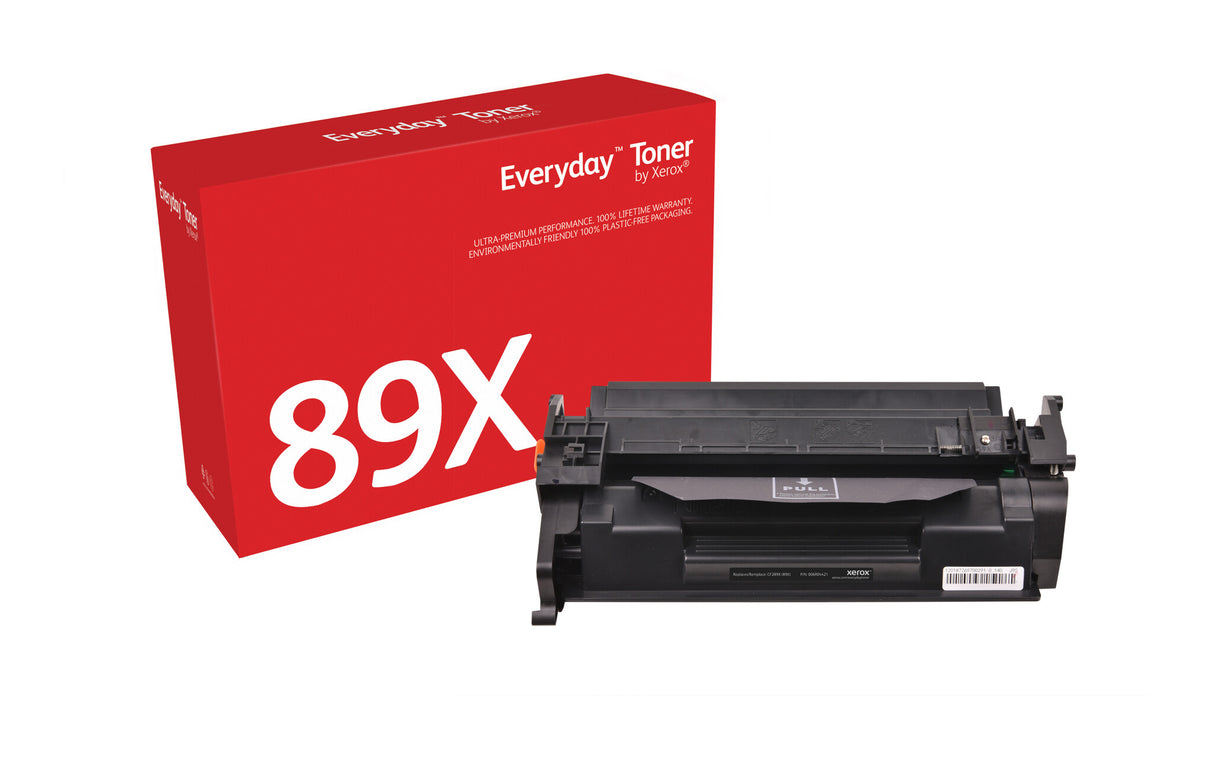 Everyday™ Mono Toner by Xerox compatible with HP 89X (CF289X), High capacity