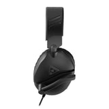 Turtle Beach Recon 70 Black Wired Multiplatform Gaming Headset for PS5, PS4, Xbox Series X or S, Xbox One and Mobile with 3.5mm Wired Connection, Flip-to-Mute Mic, 40mm Speakers, Lightweight Design