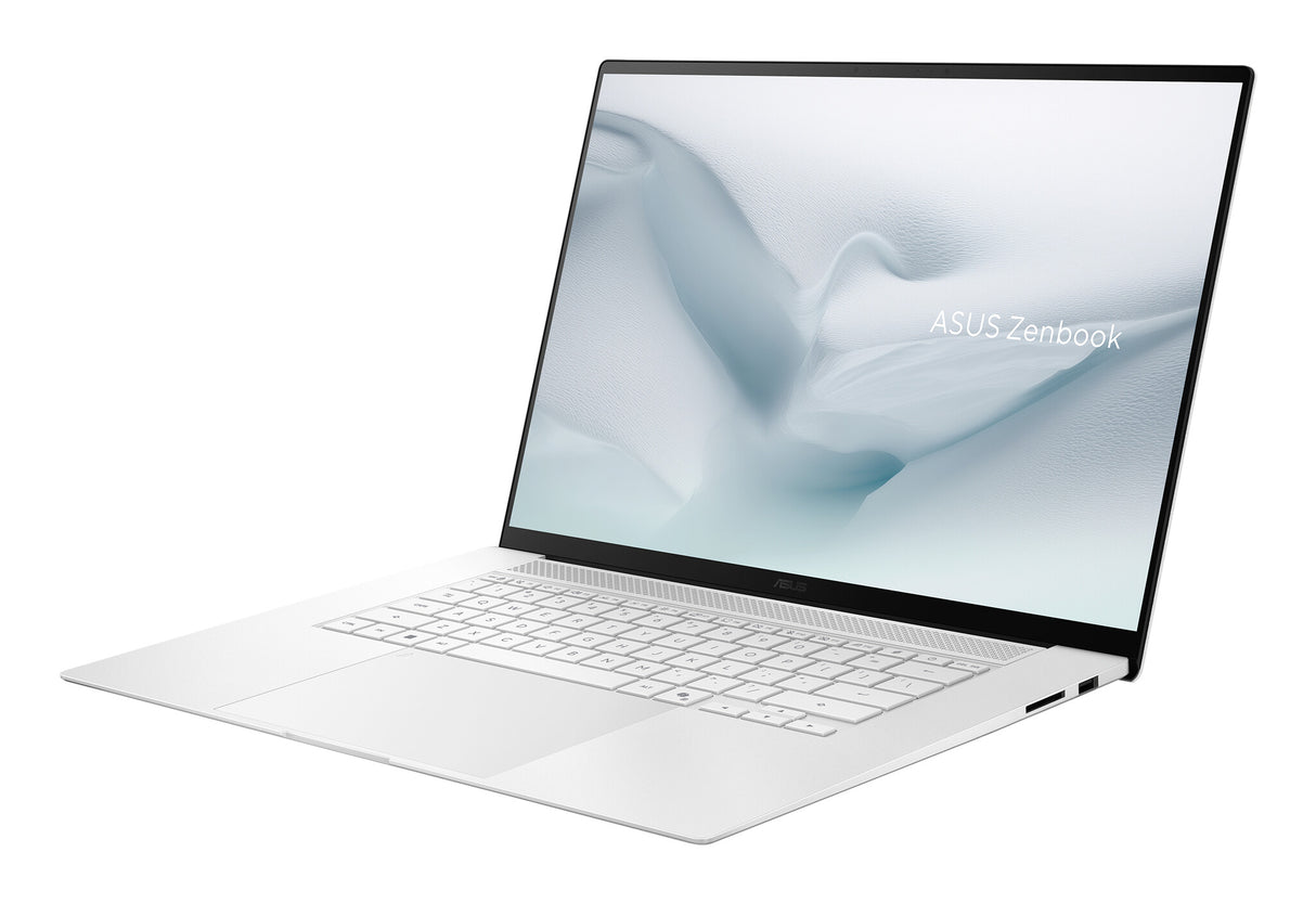 ASUS Zenbook S16 UM5606GA-SR237W Copilot+ PC AMD Ryzen AI 9 465 Laptop 40.6 cm (16") Touchscreen 3K 32 GB LPDDR5x-SDRAM 2 TB SSD Wi-Fi 7 (802.11be) Windows 11 Home White