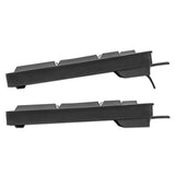 Manhattan Keyboard UK USB Wired, Standard Qwerty layout, Black, Full Size Keys, Cable 1.5m, USB-A connection, Plug and Play, Three Year Warranty, Retail Boxed