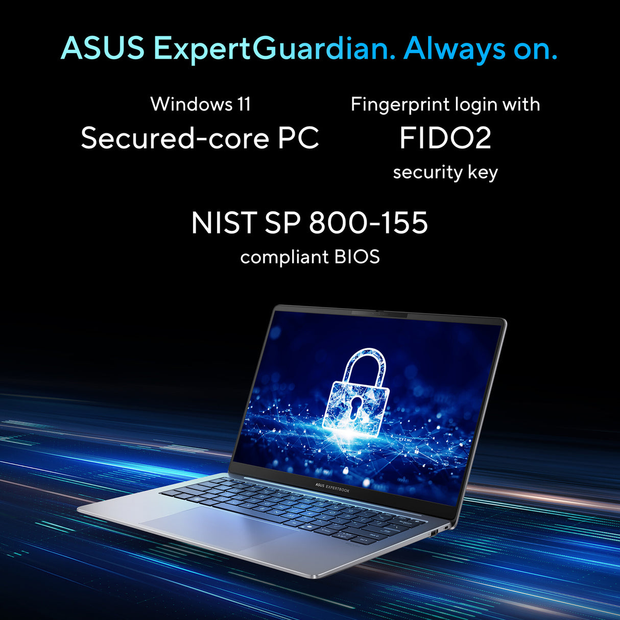 ASUS ExpertBook P5 P5405CSA-U731X Intel Core Ultra 7 258V Laptop 35.6 cm (14") WQXGA 32 GB LPDDR5x-SDRAM 1 TB SSD Wi-Fi 6E (802.11ax) Windows 11 Pro Grey