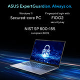 ASUS ExpertBook P5 P5405CSA-U731X Intel Core Ultra 7 258V Laptop 35.6 cm (14") WQXGA 32 GB LPDDR5x-SDRAM 1 TB SSD Wi-Fi 6E (802.11ax) Windows 11 Pro Grey
