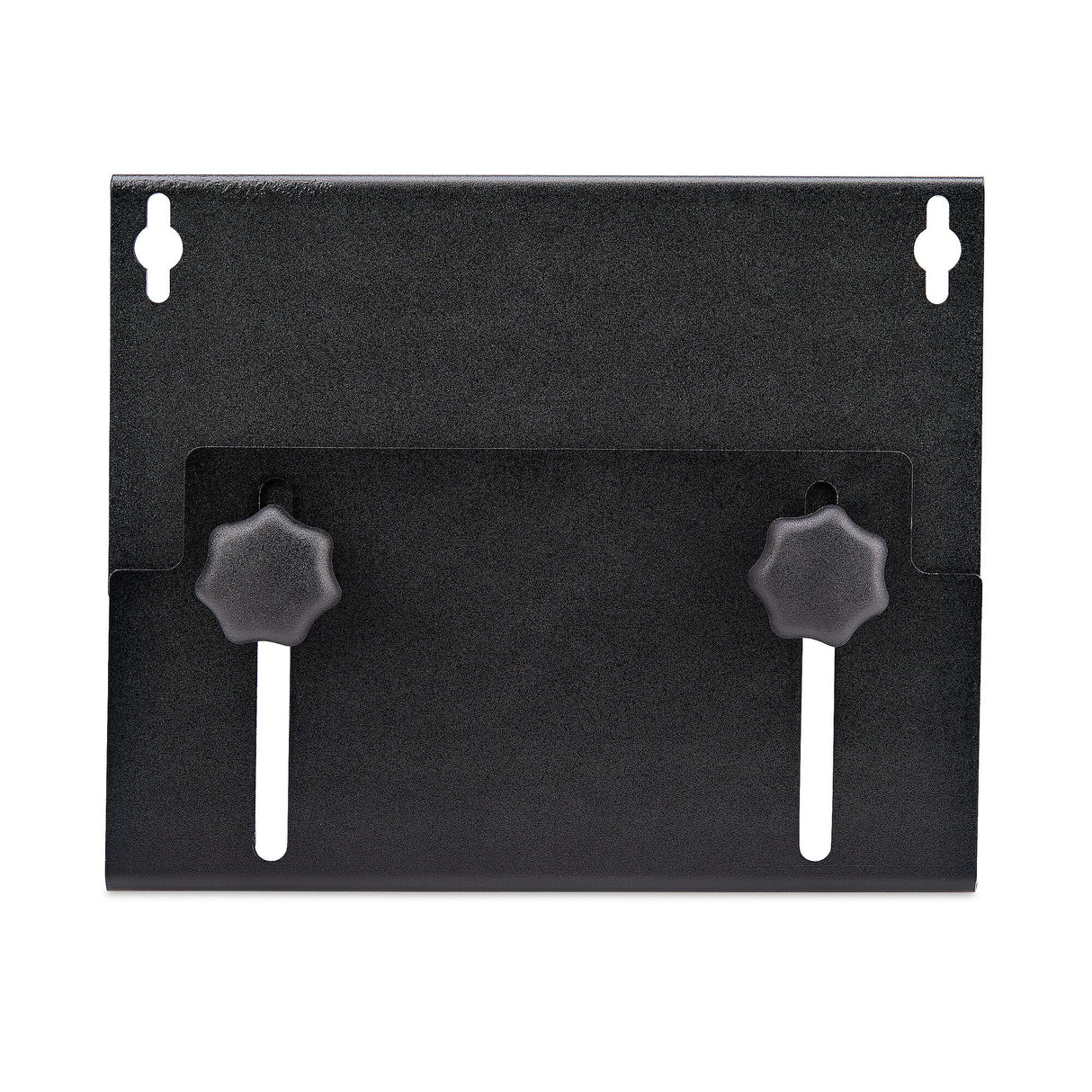 StarTech.com PC Wall Mount Bracket, Supports Desktop Computers Up To 40lb (18kg), Tool-Less Adjustments 1.9-7.8in (50-200mm), Heavy-Duty Wall Mount Shelf/Holder for PC Case/Tower