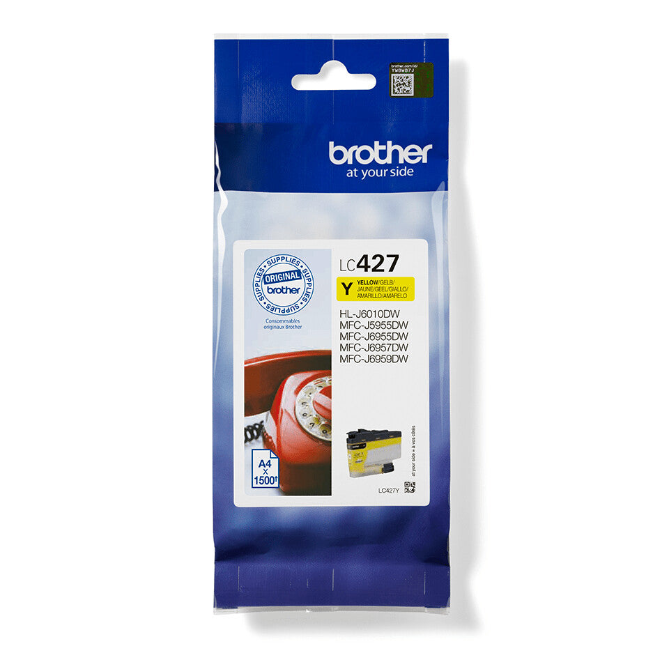 Brother LC-427Y ink cartridge 1 pc(s) Original Yellow