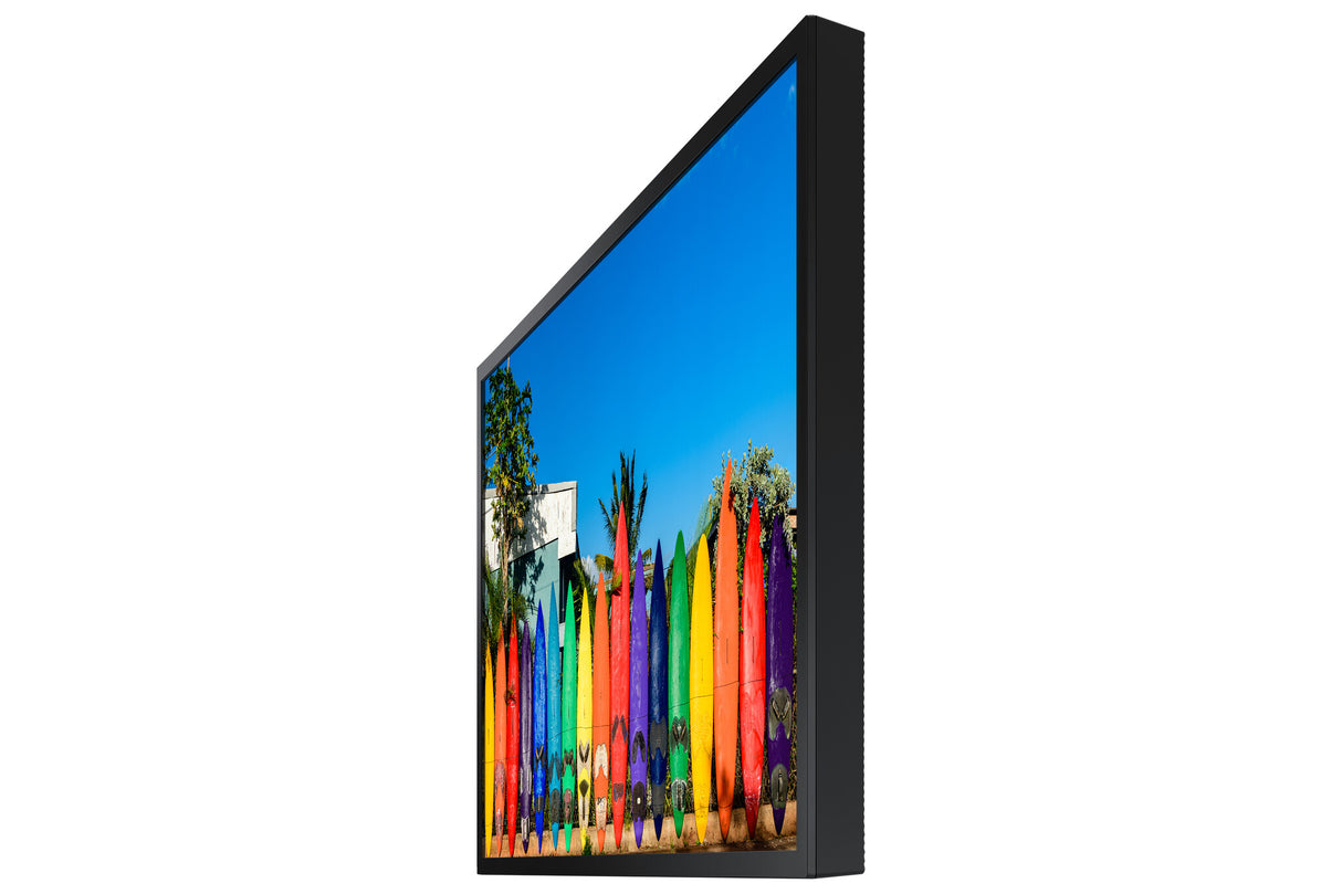 Samsung OM55B Digital signage flat panel 139.7 cm (55") LCD Wi-Fi 3000 cd/m² 4K Ultra HD Black Built-in processor Tizen 5.0 24/7