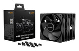 be quiet! Pure Wings 3 120 mm PWM Reverse Triple Pack Black Computer case Fan 12 cm 3 pc(s)