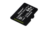 Kingston Technology 64GB micSDXC Canvas Select Plus 100R A1 C10 Single Pack w/o ADP
