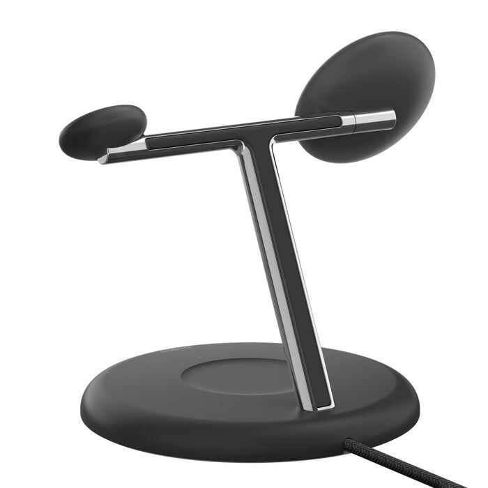 Belkin WIZ023MYBK mobile device charger Headphones, Smartphone, Smartwatch Black USB Wireless charging Indoor