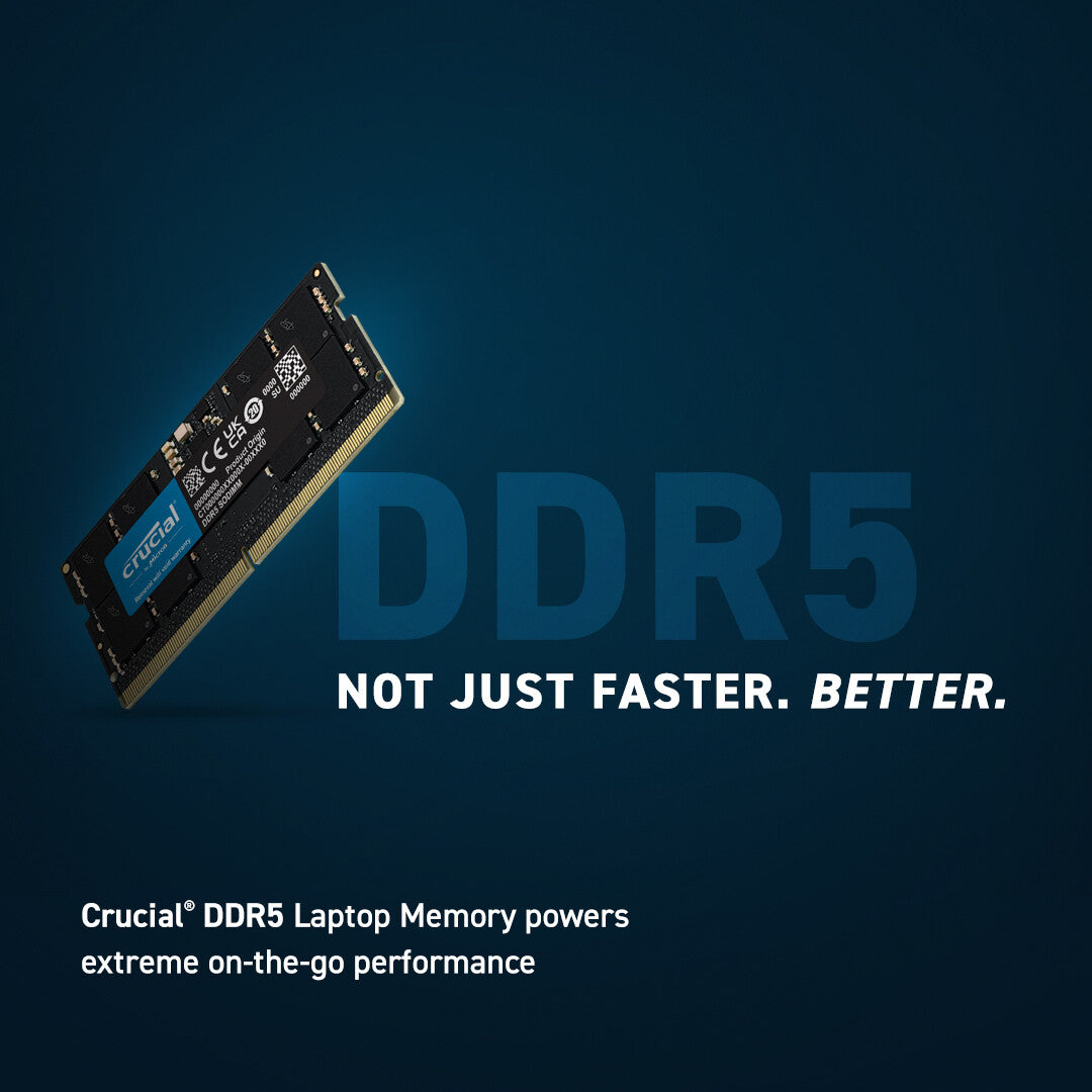 Crucial CT2K32G56C46S5 memory module 64 GB 2 x 32 GB DDR5 262-pin SO-DIMM