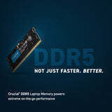 Crucial CT2K32G56C46S5 memory module 64 GB 2 x 32 GB DDR5 262-pin SO-DIMM