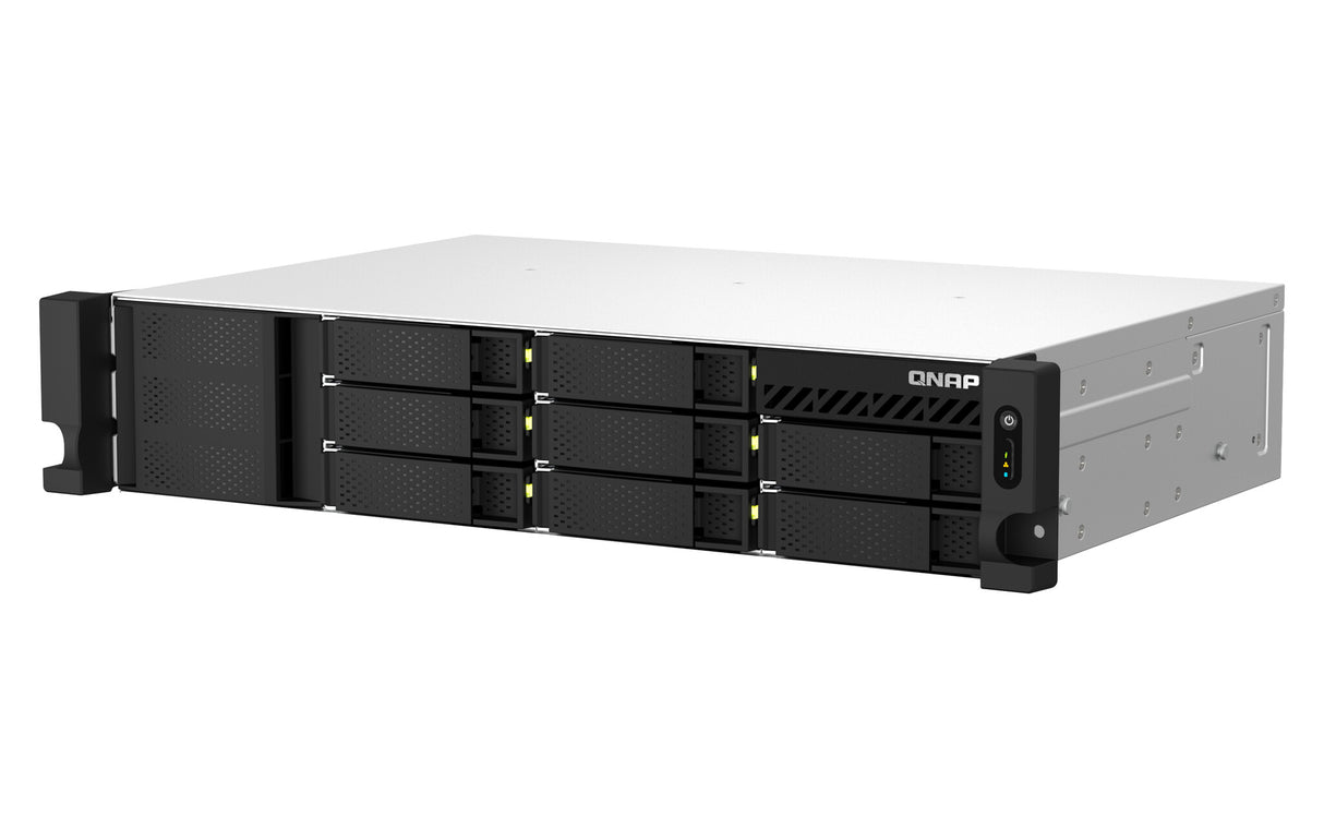 QNAP TS-873AeU-RP NAS Rack (2U) Ethernet LAN Black V1500B