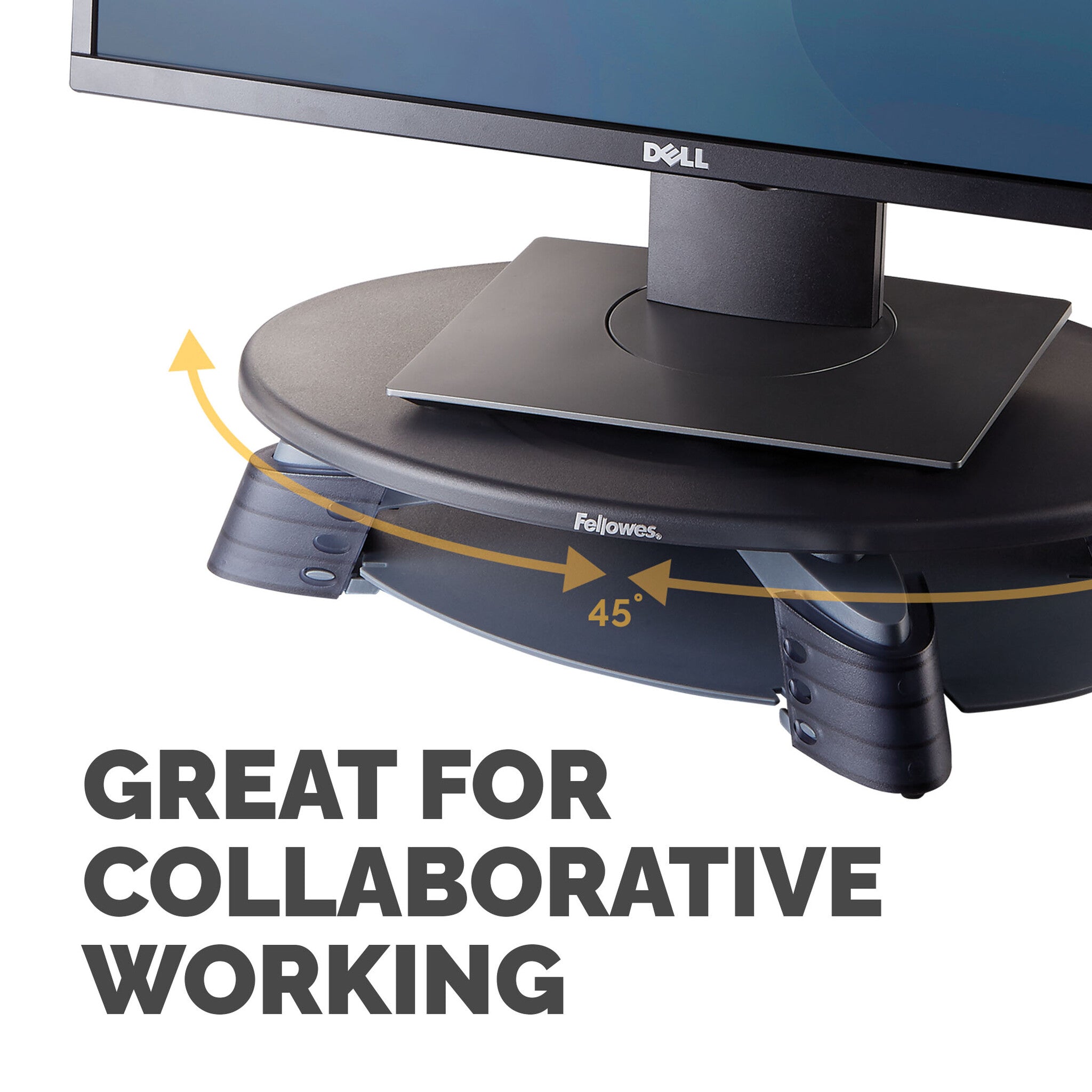 Rotating Monitor Riser Electric Fellowes Compact TFT/LCD Monitor Riser – Direct Computers