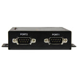 StarTech.com 2-Port Serial-to-IP Ethernet Device Server - RS232 - Metal and Mountable