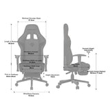 Anda Seat Jungle 2 PC gaming chair Upholstered padded seat Black, Yellow