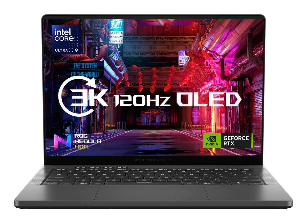 ASUS ROG Zephyrus G14 GU405AW-SY018W Intel Core Ultra 9 386H Laptop 35.6 cm (14") 3K 32 GB LPDDR5x-SDRAM 1 TB SSD NVIDIA GeForce RTX 5080 Wi-Fi 7 (802.11be) Windows 11 Home Grey