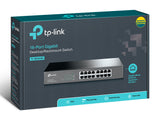 TP-LINK (TL-SG1016D) Switch de bureau/rack non géré Gigabit 16 ports, boîtier en acier