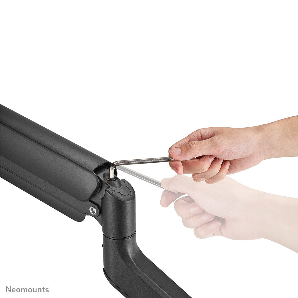 Neomounts DS70PLUS-450BL1 Monitor arm 17-49" - gas spring - Topfix - 180°-stop