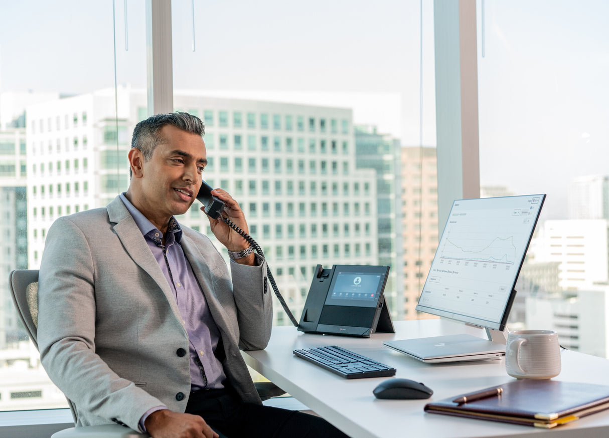POLY CCX 600 Business Media Phone with Open SIP and PoE-enabled