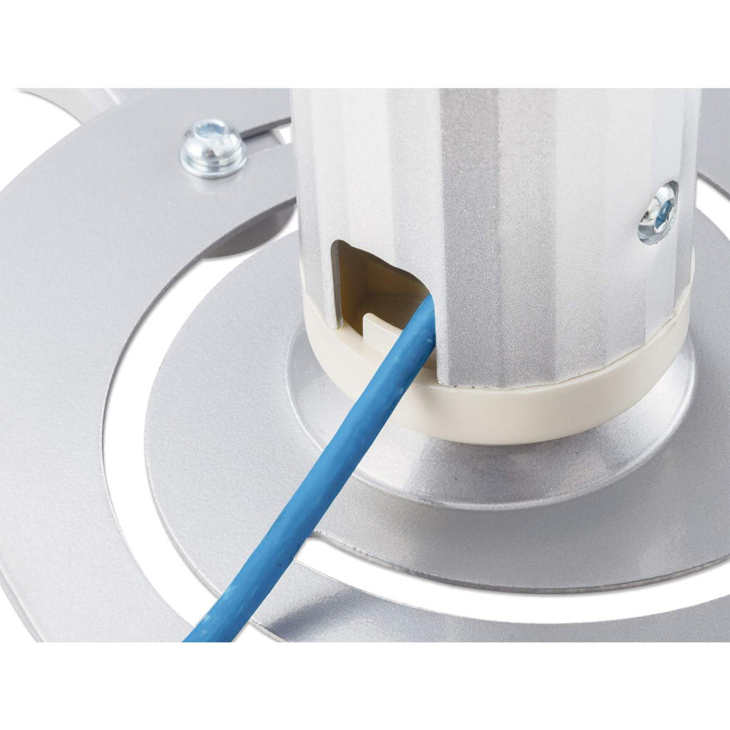 Manhattan Projector Mount, Ceiling, Universal, Tilt & Swivel, Height Range: 13 to 106cm, Max 10kg, Silver, Lifetime Warranty