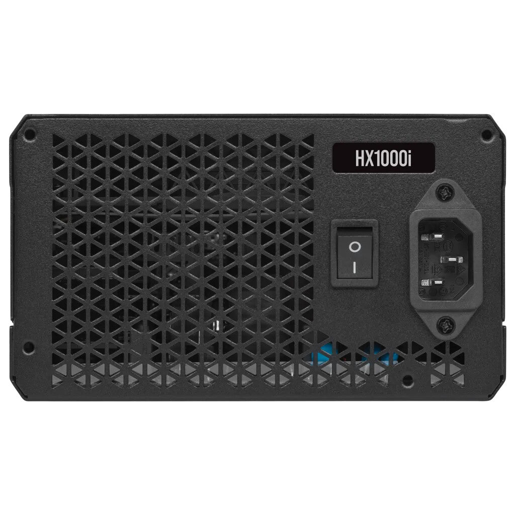 Bloc d'alimentation Corsair 1000 W HX1000i V2, ventilateur dynamique fluide, entièrement modulaire, bruit ultra faible, 80+ Platinum, ATX 3.0, PCIe 5.0