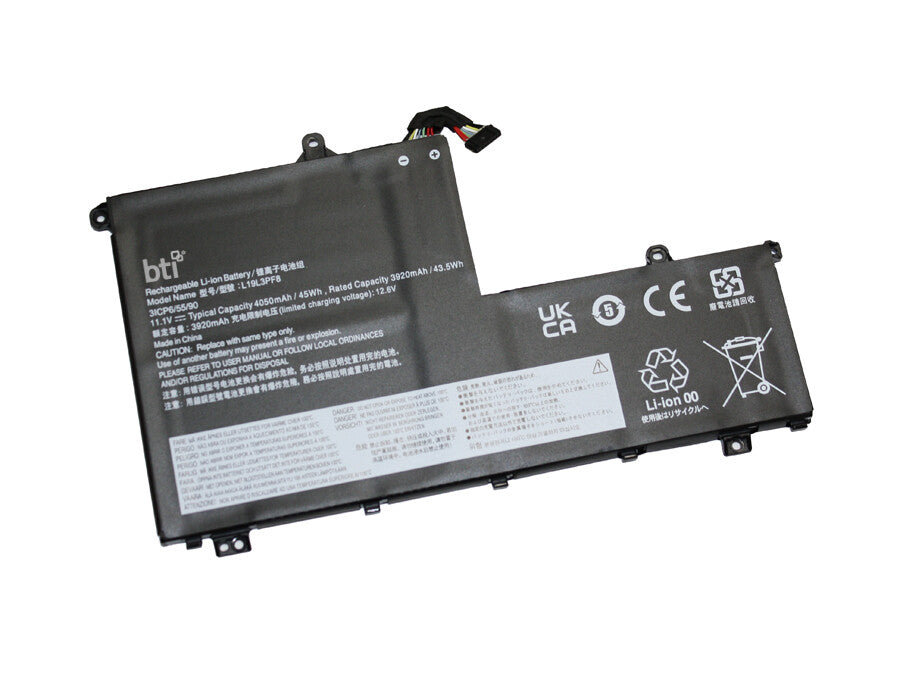 BTI 5B10W67364 compatible 43.5Wh 3-cell battery for LENOVO THINKBOOK 15 G2