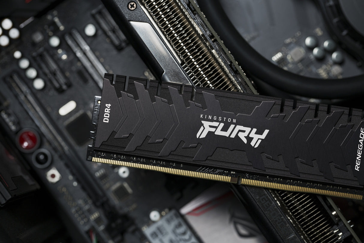 Kingston Technology FURY 16GB 3600MT/s DDR4 CL16 DIMM (Kit of 2) Renegade Black
