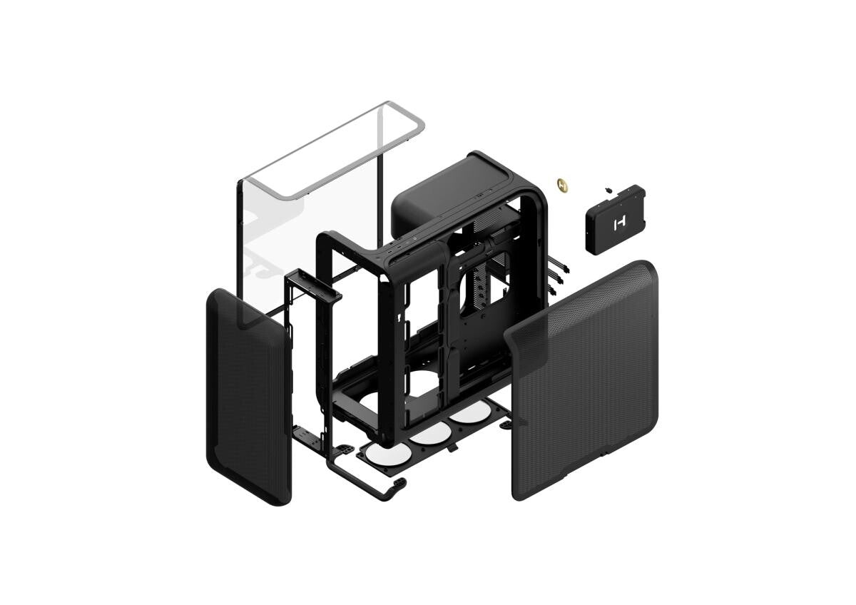 HYTE X50 Midi Tower Black