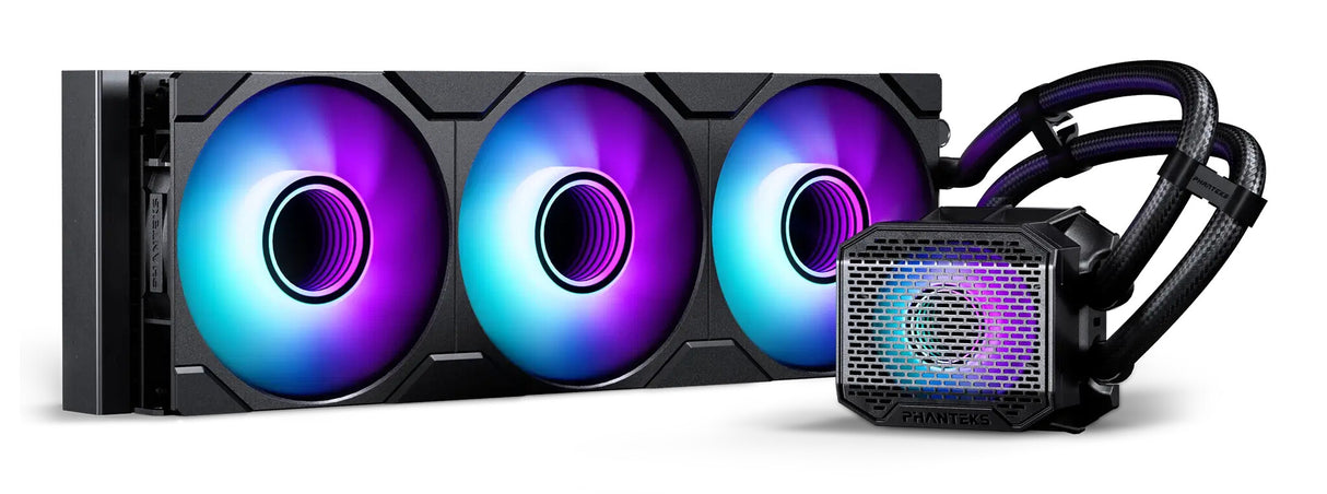 Phanteks Glacier One 360M25G2 Processor All-in-one liquid cooler 12 cm Black 1 pc(s)