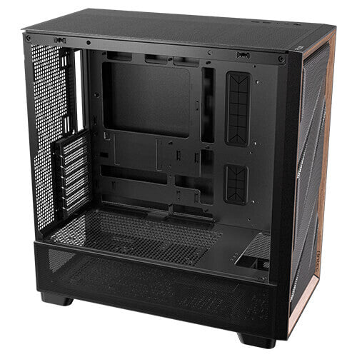 Antec 0-761345-10133-2 computer case Midi Tower Black, Wood