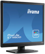 iiyama ProLite E1980D-B1 LED display 48.3 cm (19") 1280 x 1024 pixels XGA Black