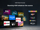 TCL T6C -UK 75 inch QLED 4K HDR 10+ Dolby Vision & Atmos Smart Fire TV