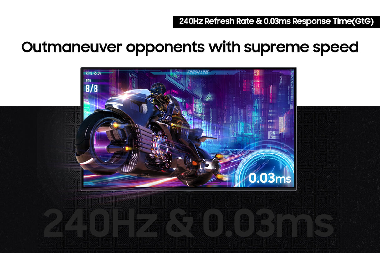 Samsung 32" Odyssey OLED G80SD UHD, 240Hz Smart Gaming Monitor