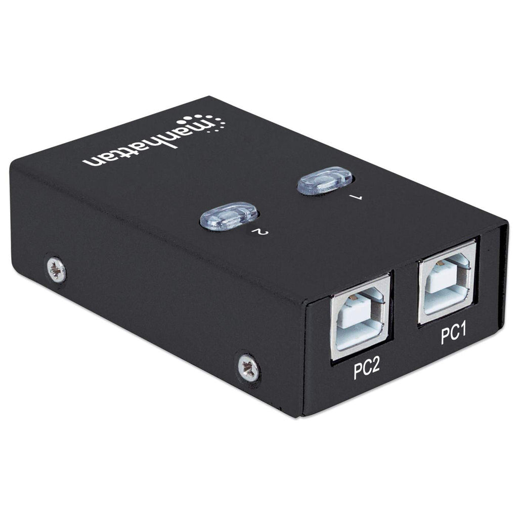 Usb Auto Switch Manhattan USB-A Automatic Sharing Switch, 2x USB-B Ports, 480 Mbps (US ...
