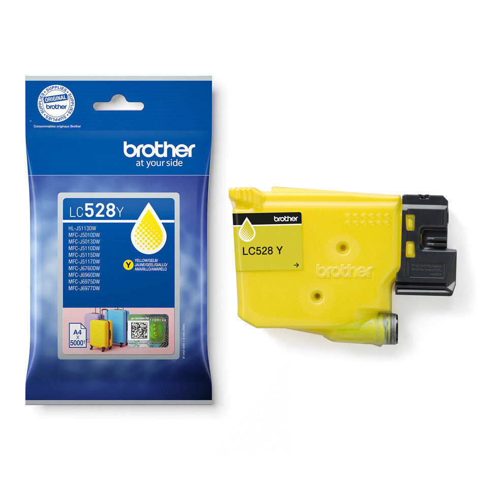 Brother LC528Y ink cartridge 1 pc(s) Original Yellow
