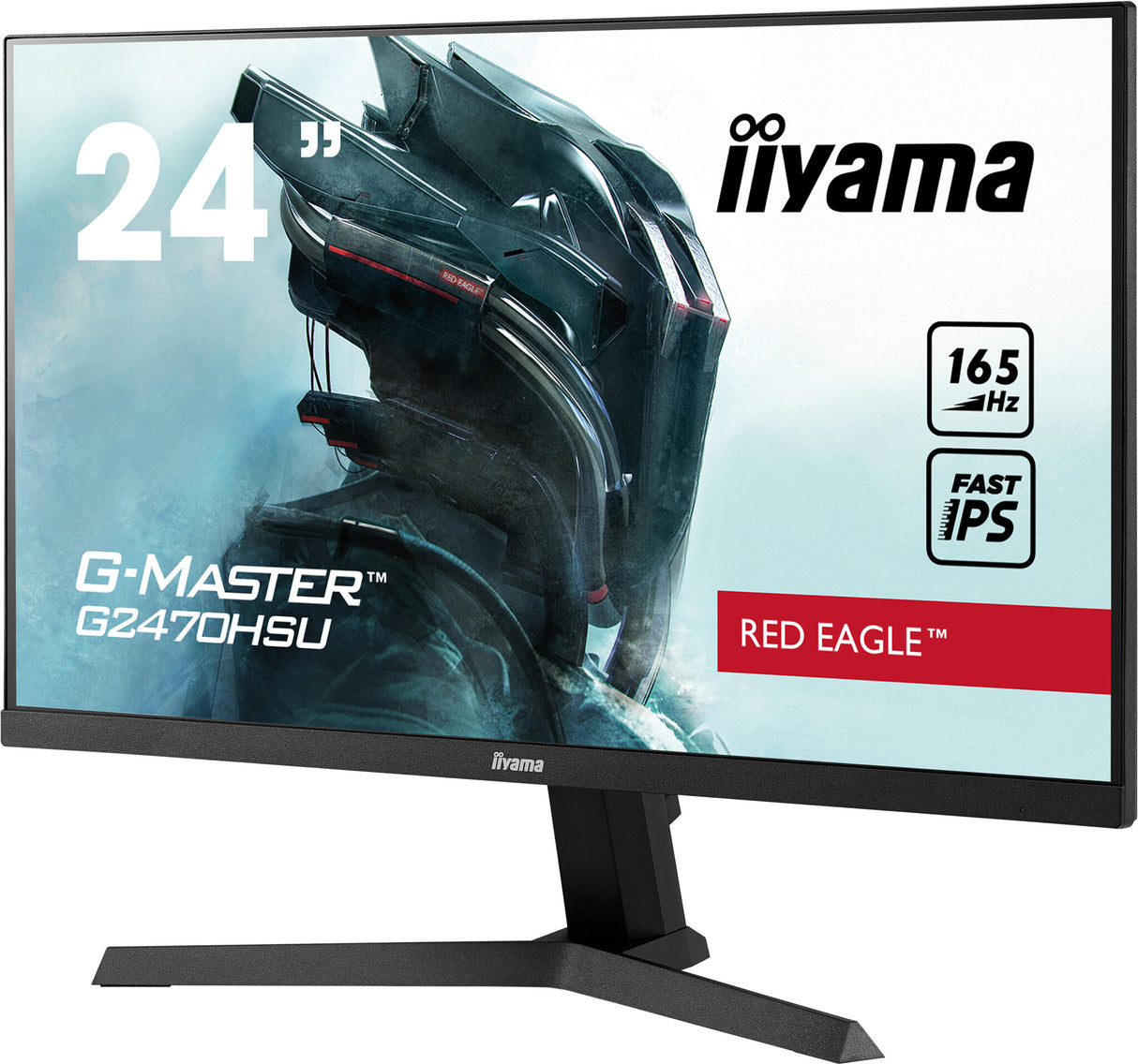 iiyama G-MASTER Red Eagle LED display 60.5 cm (23.8") 1920 x 1080 pixels Full HD Black