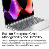 HP EliteBook 6 G2i 14 inch Notebook AI PC Intel Core 5 320 Laptop 35.6 cm (14") WUXGA 16 GB DDR5-SDRAM 512 GB SSD Wi-Fi 7 (802.11be) Windows 11 Pro Silver