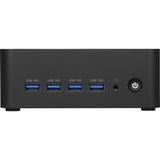 MSI Cubi Z AI 8M AMD Ryzen 9 8945HS, Barebone, NUC, SFF, Mini Computer, HTPC, (NO RAM, NO Storage, NO OS), AMD Radeon Graphics/DDR5/Dual HDMI/Dual LAN/WiFi 6E/BT 5.3/VESA