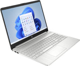 HP 15s-eq2020na AMD Ryzen™ 3 5300U Laptop 39.6 cm (15.6") Full HD 8 GB DDR4-SDRAM 256 GB SSD Wi-Fi 5 (802.11ac) Windows 11 Home Silver
