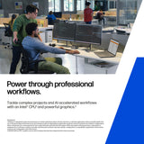 HP B72Y9ET laptop Intel Core Ultra 7 Mobile workstation 40.6 cm (16") WUXGA 32 GB DDR5-SDRAM Wi-Fi 7 (802.11be) Windows 11 Pro