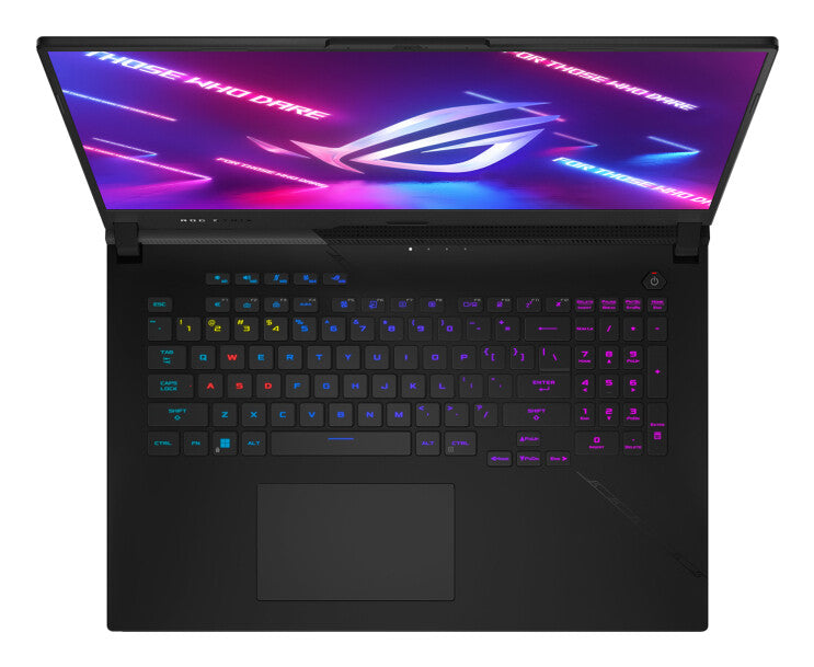 ASUS ROG Strix SCAR 17 G733PYV-LL046W AMD Ryzen™ 9 7945HX3D Laptop 43.9 cm (17.3") Wide Quad HD 32 GB DDR5-SDRAM 2 TB SSD NVIDIA GeForce RTX 4090 Wi-Fi 6E (802.11ax) Windows 11 Home Black