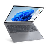 Lenovo ThinkBook 16 Intel Core Ultra 5 125U Laptop 40.6 cm (16") WUXGA 16 GB LPDDR5-SDRAM 256 GB SSD Wi-Fi 6E (802.11ax) Windows 11 Pro Grey