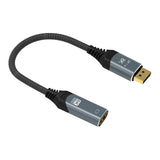 PREVO DPM-HDMIF-ADA video cable adapter 0.2 m DisplayPort HDMI Type A (Standard) Black