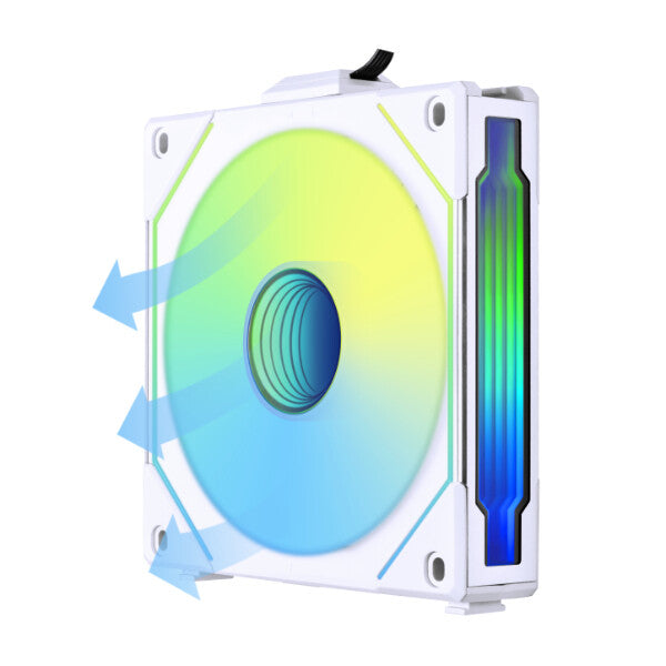 Lian Li UF-RSLIN120-1W computer cooling system Computer case Fan 12 cm White 1 pc(s)